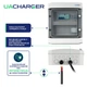 3-х фазна стаціонарна зарядна станція UACHARGER POWER для європейських електромобілів (Type2), 22кВт, 6A-32А , 230В. - зображення 8