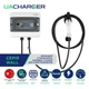 Стаціонарна зарядна станція UACHARGER WALL для китайских електромобілів (GB/T), 9,2 кВт, 6A-40А, 230В. - зображення 1