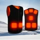 Жилет с подогревом от USB с регулировкой температуры Черный XL - изображение 8
