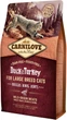 Сухой корм для взрослых кошек крупных пород Carnilove Cat Duck & Turkey Large Breed 2 кг (8595602512768) - изображение 1