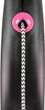 Поводок-рулетка Flexi Black Design ХS трос 3 м Розовый (4000498033210) - изображение 2