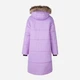 Подростковое зимнее пальто для девочки Lenne Lola 23359-161 158 см Фиолетовое (4741593437205) - изображение 8