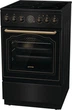 Плита электрическая стеклокерамика Gorenje 70л, ExtraSteam, 50x60см, черный (GECS5B70CLB) - изображение 6