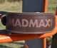 Пояс для важкої атлетики MadMax MFB-246 Full leather шкіряний Chocolate brown M (MFB-246_M) - зображення 3