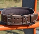 Пояс для важкої атлетики MadMax MFB-246 Full leather шкіряний Chocolate brown M (MFB-246_M) - зображення 6