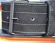 Пояс для важкої атлетики MadMax MFB-301 Suede Single Prong шкіряний Black/Green M (MFB-301_M) - зображення 7