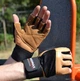 Перчатки для фитнеса MadMax MFG-269 Professional Brown S (8591325002357) - изображение 6