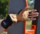 Перчатки для фитнеса MadMax MFG-444 Fitness Brown M - изображение 8