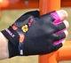 Перчатки для фитнеса MadMax MFG-770 Flower Power Gloves Black/Pink M - изображение 8