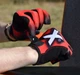 Перчатки для фитнеса MadMax MXG-101 X Gloves Black/Grey/Red M - изображение 8