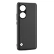 Кожаный чехол - накладка CODE Tactile Experience для Honor 90 black - изображение 1