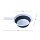 Друшляк складаний МВМ MY HOME 1.5 л Біло-сірий (KP-79 WHITE/GRAY) - зображення 2