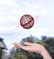 Летающий шар спиннер светящийся FlyNova pro Gyrosphere игрушка мяч бумеранг 95 мм Red - изображение 7