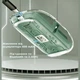 Миша бездротова Fmouse, прозора, акумуляторна, дворежимна, з'єднання по Bluetooth та через фішку 2,4GHz, 2400 DPI, з підсвіткою, зелена, M133, 3309782 - зображення 3
