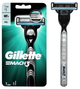 Чоловіча бритва Gillette Mach3 з 1 змінним картриджем (4902430862141) - зображення 1