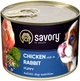 Вологий корм для цуценят Savory з кроликом та куркою 200 г (4820232630570) - изображение 1
