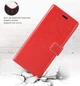 Чехол Idewei для Meizu M8 / M813H книжка кожа PU с визитницей красный - изображение 5
