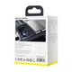 65w автомобільний зарядний пристрій Baseus Digital Display USB + Type c 7 A Car Charger, швидка зарядка Gray - зображення 13