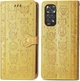 Чохол Embossed Cat and Dog для Xiaomi Redmi Note 11 / Note 11S книжка шкіра PU жовтий - зображення 4