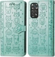 Чохол Embossed Cat and Dog для Xiaomi Redmi Note 11 / Note 11S книжка шкіра PU м'ятний - зображення 4