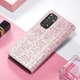 Чохол Embossed Cat and Dog для Xiaomi Redmi Note 11 / Note 11S книжка шкіра PU рожеве золото - зображення 8