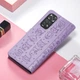 Чохол Embossed Cat and Dog для Xiaomi Redmi Note 11 / Note 11S книжка шкіра PU фіолетовий - зображення 6