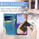 Чохол Embossed Cat and Dog для Xiaomi Redmi Note 11 / Note 11S шкіра PU блакитний - зображення 5