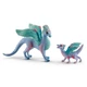 Квіткові мама-дракон та малюк-дракон Schleich 70592 - изображение 1