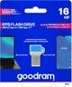 Флеш пам'ять USB Goodram ODD3 16GB Blue (ODD3-0160B0R11) - зображення 5