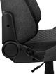 Fotel gamingowy Aerocool CROWN AeroWeave Ash Black (CROWN_AW_Ash_Black) - obraz 10