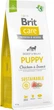 Корм для щенков Brit Care Dog Sustainable Puppy с курицей и насекомыми 12 кг (8595602558629) - изображение 1