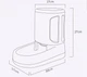 Кормушка и поилка для кошек и собак Hoopet 2 x 3.5L, комплект Серый (098-GREY) - изображение 9