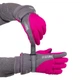 Рукавички гірськолижні дитячі Zelart Luckyloong Action 9990 ML (5-8 років) Grey-Pink - зображення 2