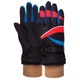 Перчатки горнолыжные детские Zelart 51-1 размер M-L (5-8 лет) Black-Blue-Red - изображение 1