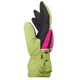 Перчатки горнолыжные детские Zelart Action 7706-1 размер M-L (5-8 лет) Green-Pink - изображение 2