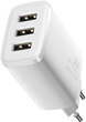 Мережевий зарядний пристрій Baseus Compact Charger 3U 17W EU White (CCXJ020102) - зображення 3