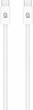Кабель ArmorStandart AMQKJ3ZM Type-C to Type-C 1 м White (ARM72698) - изображение 1