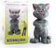 Сенсорный говорящий кот Talking Tom - колонка, MP3 плеер, USB,FM, TF, MicroSD - Серый - изображение 3