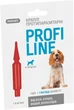 Капли ProVET Profiline инсектоакарицид для собак 4-10 кг 1 пипетка 1.0 мл (4823082431083) - изображение 1