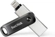 Флеш память флешка SanDisk iXpand Go 64Gb USB 3.0 Lightning Apple Black-Silver (SDIX60N-064G-GN6NN) - изображение 1