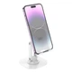 Тримач для телефона Hoco Winner dual-axis rotating desktop stand HD6 4.5-7" Білий - зображення 3