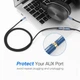 Кабель аудио удлинитель Ugreen 3.5 mm 1М Black (AV118) - изображение 7