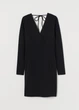 Сукня H&M XS Чорний 0949217_черное.широк.горловина_03 - зображення 1
