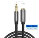 Кабель аудио Ugreen 3.5 mm удлинитель 2М Black Gray (AV118) - изображение 15