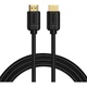 Кабель відео Baseus HDMI 2.0 4K 60Hz 2M Black (CAKGQ-B01) - зображення 1