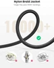 Кабель аудио AUX Ugreen 3.5 mm 1M Black (AV112) - изображение 14