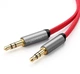 Кабель аудио AUX Ugreen 3.5 mm плоский 1M Red (AV119) - изображение 7