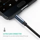Кабель аудио AUX Ugreen 3.5 mm 1.5M Blue (AV112) - изображение 12
