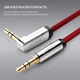 Кабель плоский аудио AUX Ugreen 3.5 mm 0.5M Red (AV119) - изображение 2