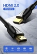 Кабель видео Ugreen HDMI 2.0 4K 3D 1М Black (ED030) - изображение 2